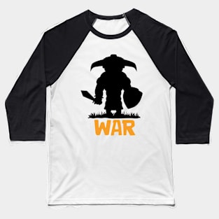 War Character Baseball T-Shirt